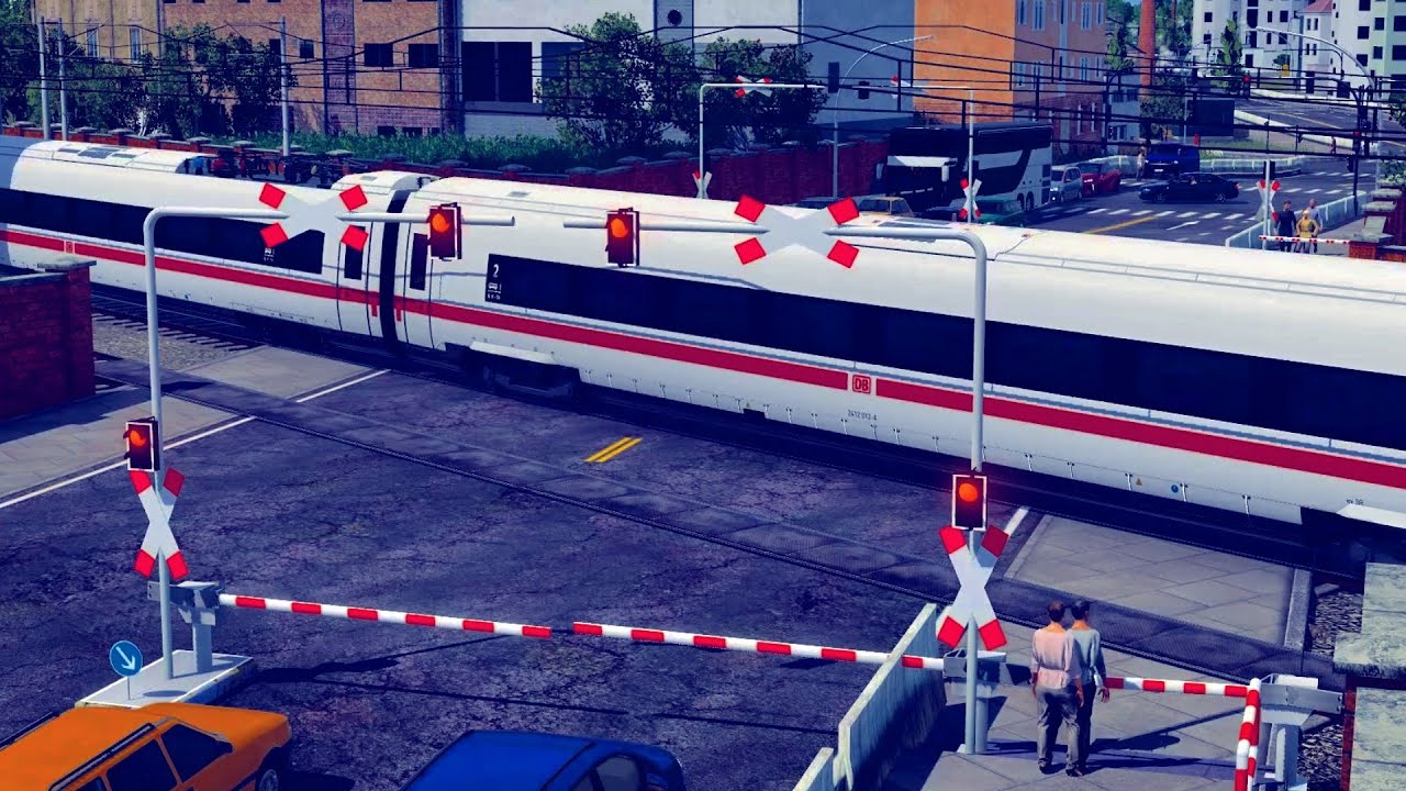 Transport Fever 2 : Der Bahnübergang Teil 3
