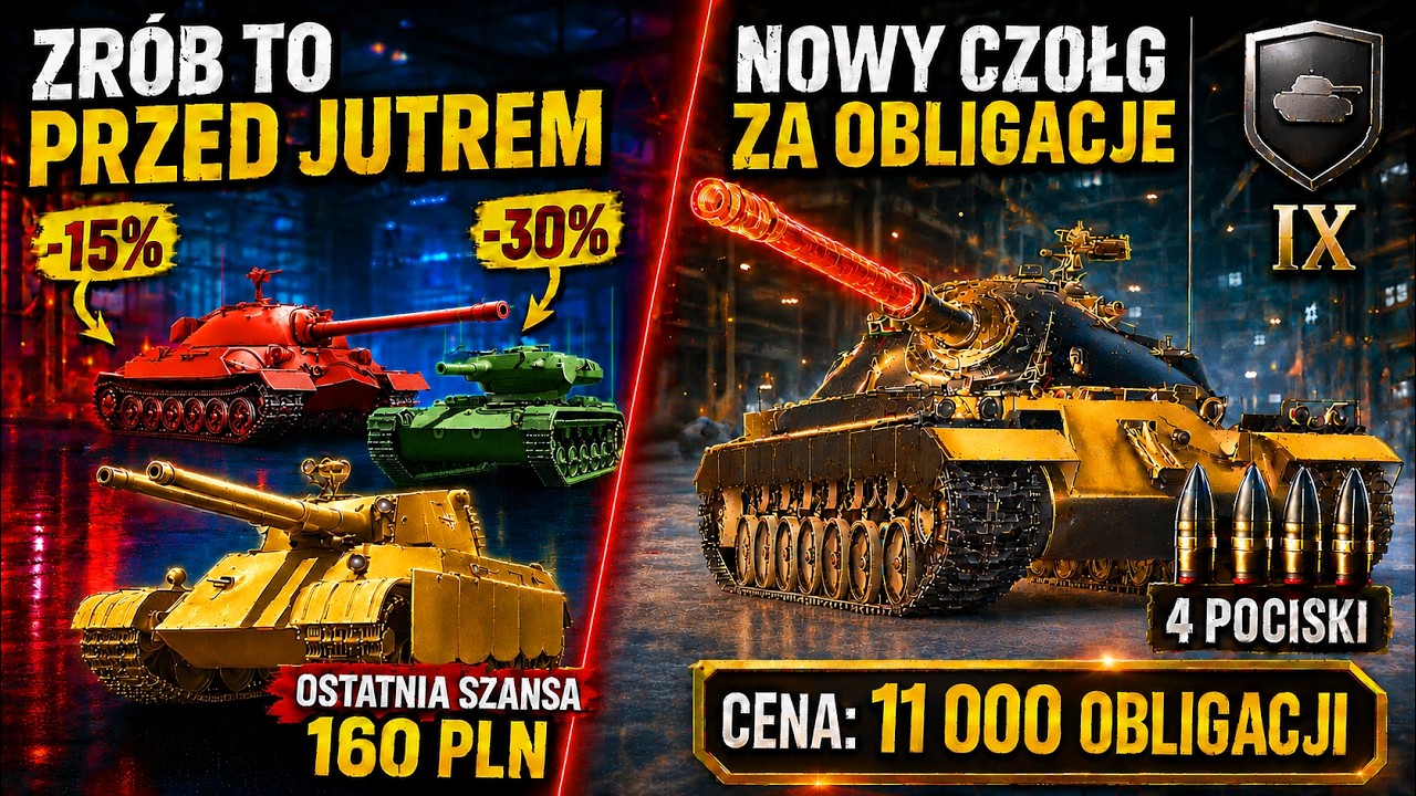 DO THIS BEFORE TOMORROW! NEW TANK for 11,000 BONDS
