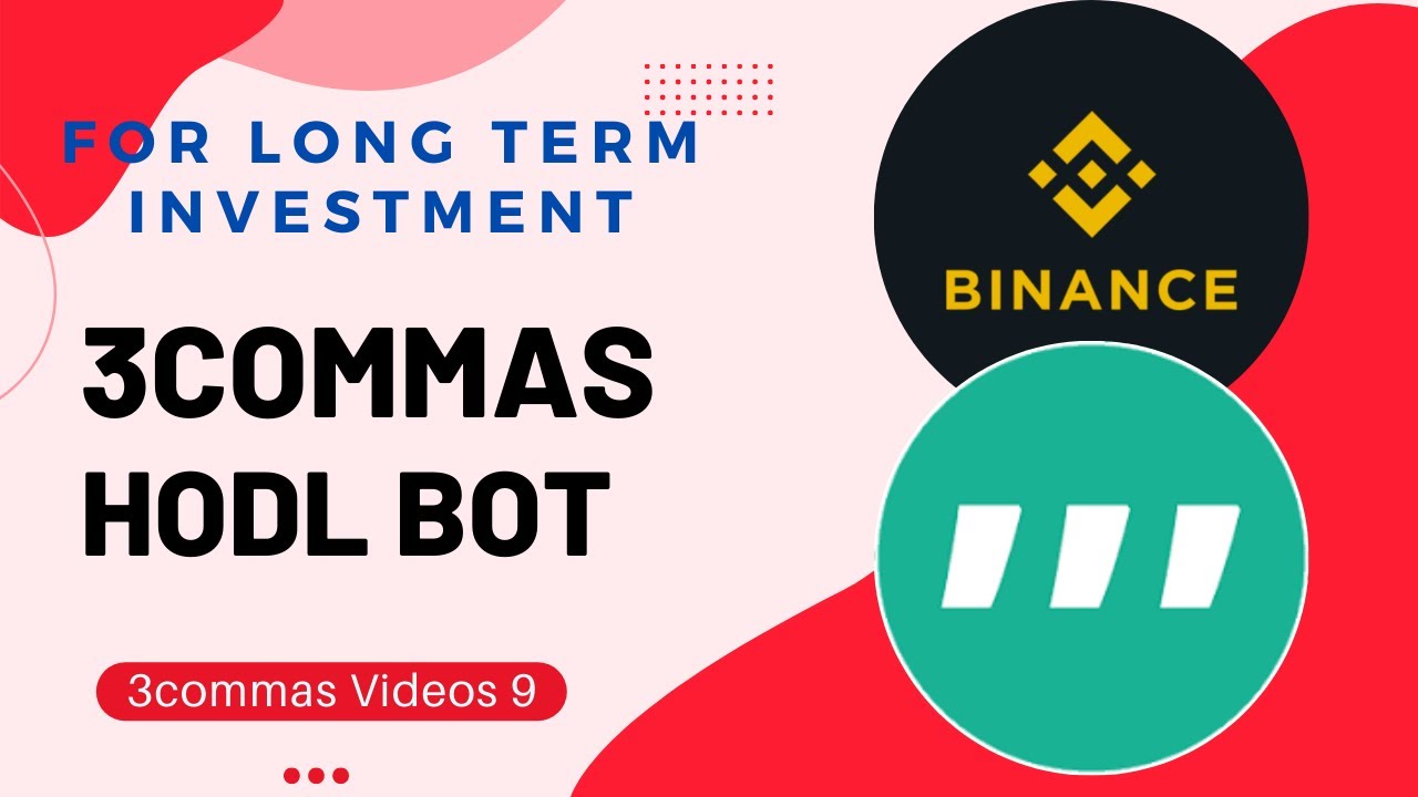 3Commas HODL bot #tradingbots #3commas #smarttrading