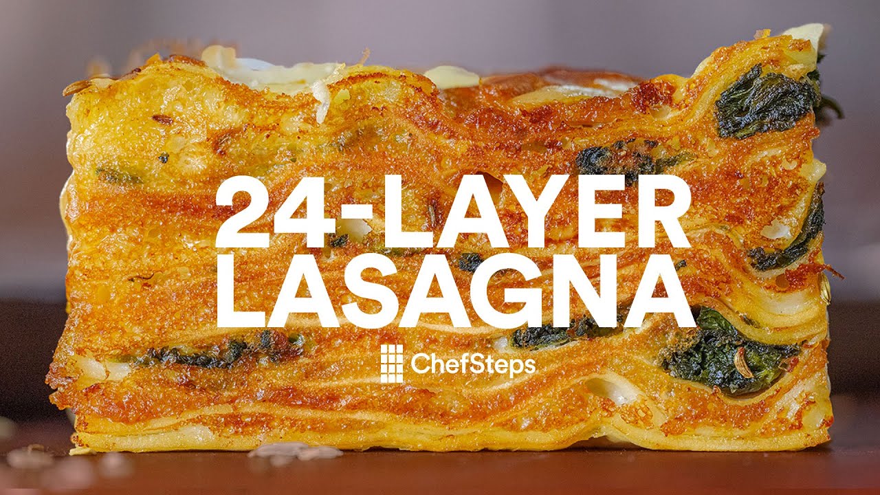 Двадцатичетырехслойная лазанья от ChefSteps