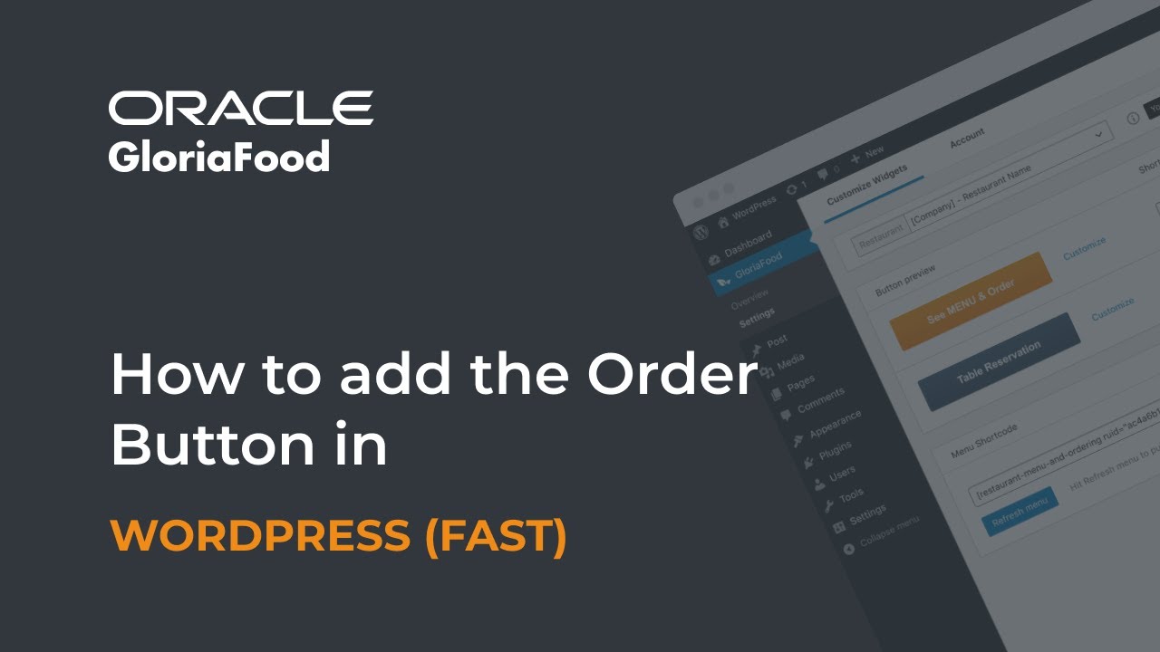 How to publish the Order button in WordPress [via 4 different ways]