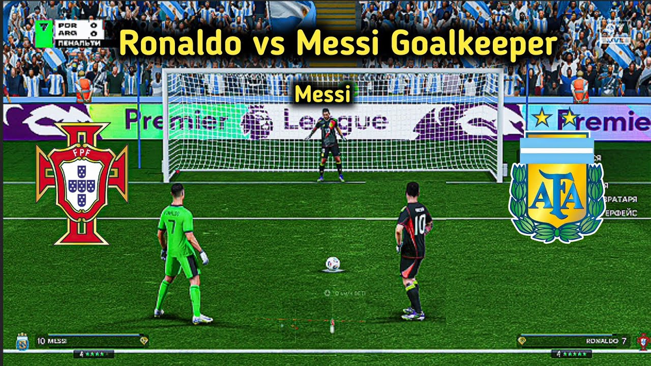 FC 26 Ronaldo vs Messi Goalkeeper Portugal vs Argentina Penalty shootout gameplay play station 5 
