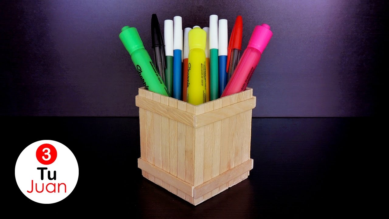 Manualidades - Portalápices | DIY - JuanTu3