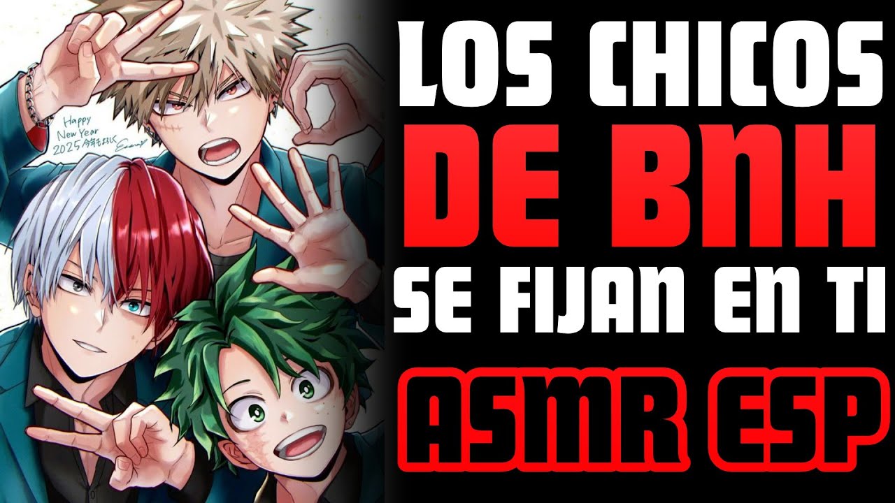 Los chicos de Boku no hero y tu 🫣 | ASMR Roleplay | Aizawa asmr Deku asmr Tamaki asmr Bakugo asmr