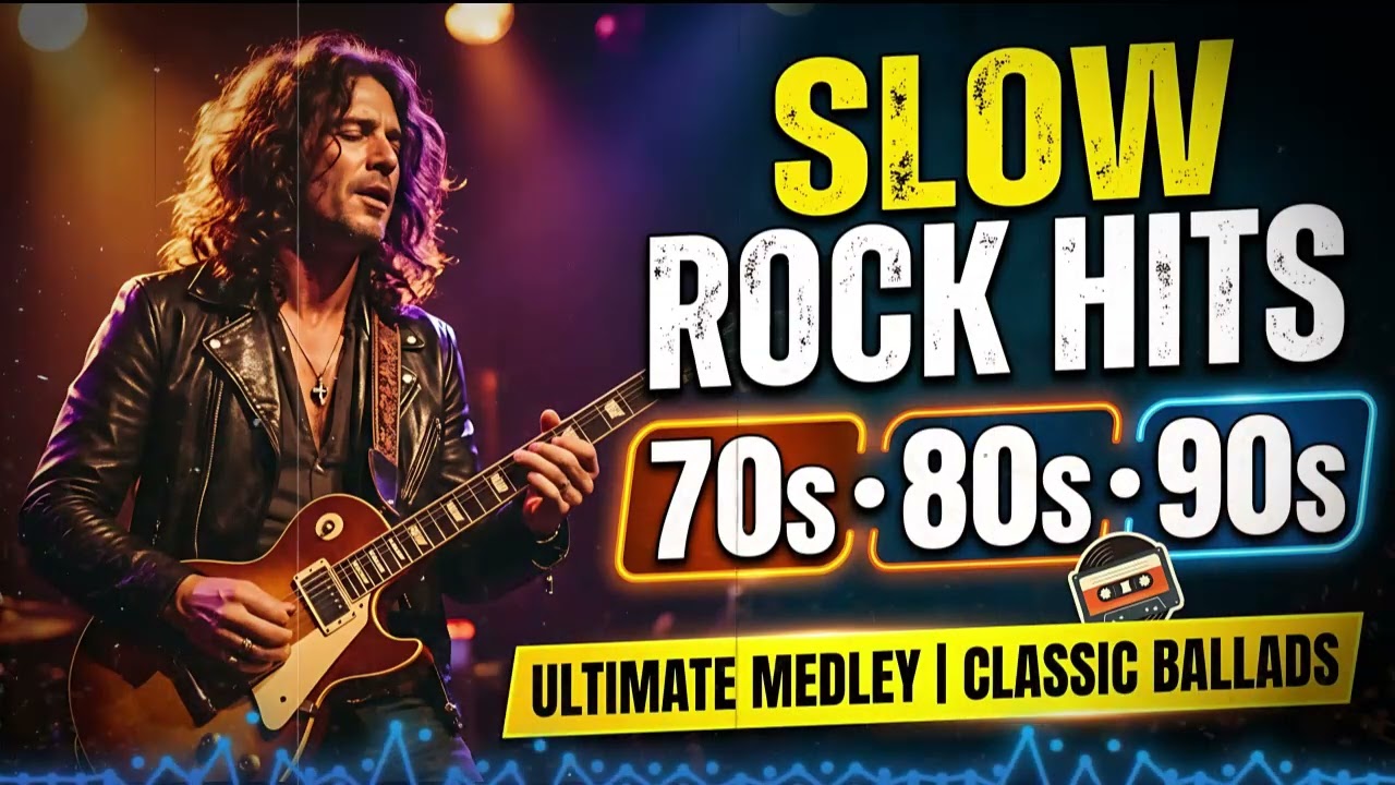 Slow Rock Love Songs 70s 80s 90s – Best Classic Rock Ballads Playlist