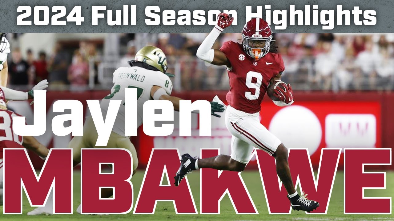 Jaylen Mbakwe | 2024 Highlights | HD | Alabama DB 🐘