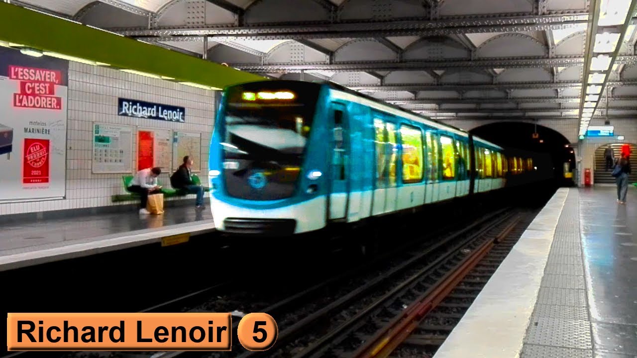 Ришар-Ленуар | линия 5 : Парижский метрополитен ( RATP MF01 )