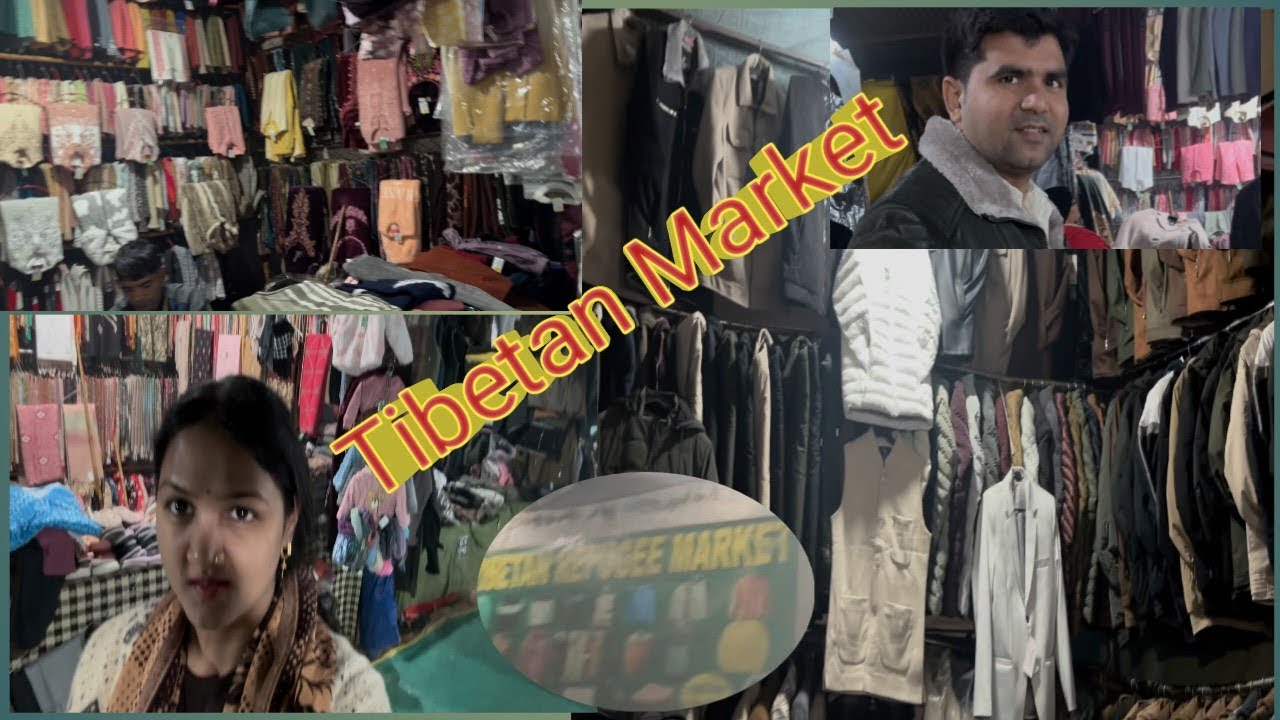 Tibetan  sai ki khub sari winter shopping 