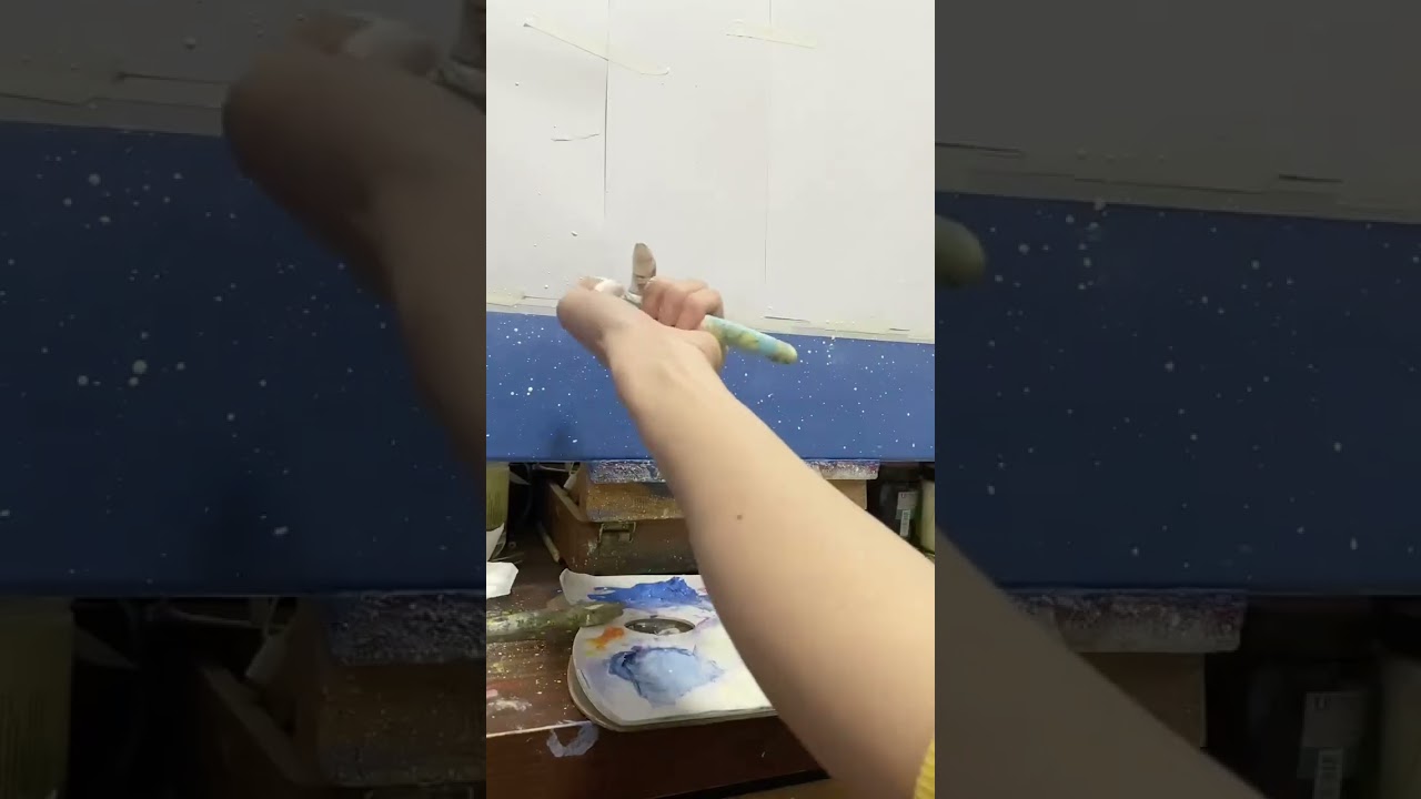 Oil painting works #oilpainting #flowers #wallart #viral #short #trend #tvwallpaper #painting #ar