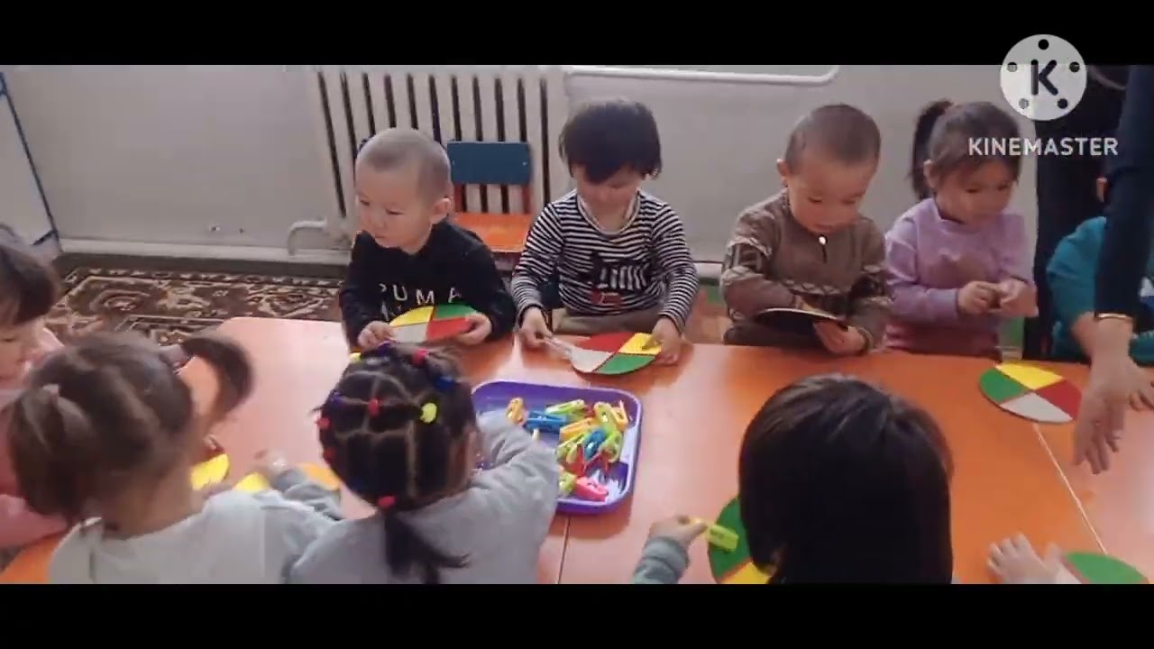 ЖМТК  математика   Кенже  тайпа.  Т: Өң  түстөрдү  айырмалоо