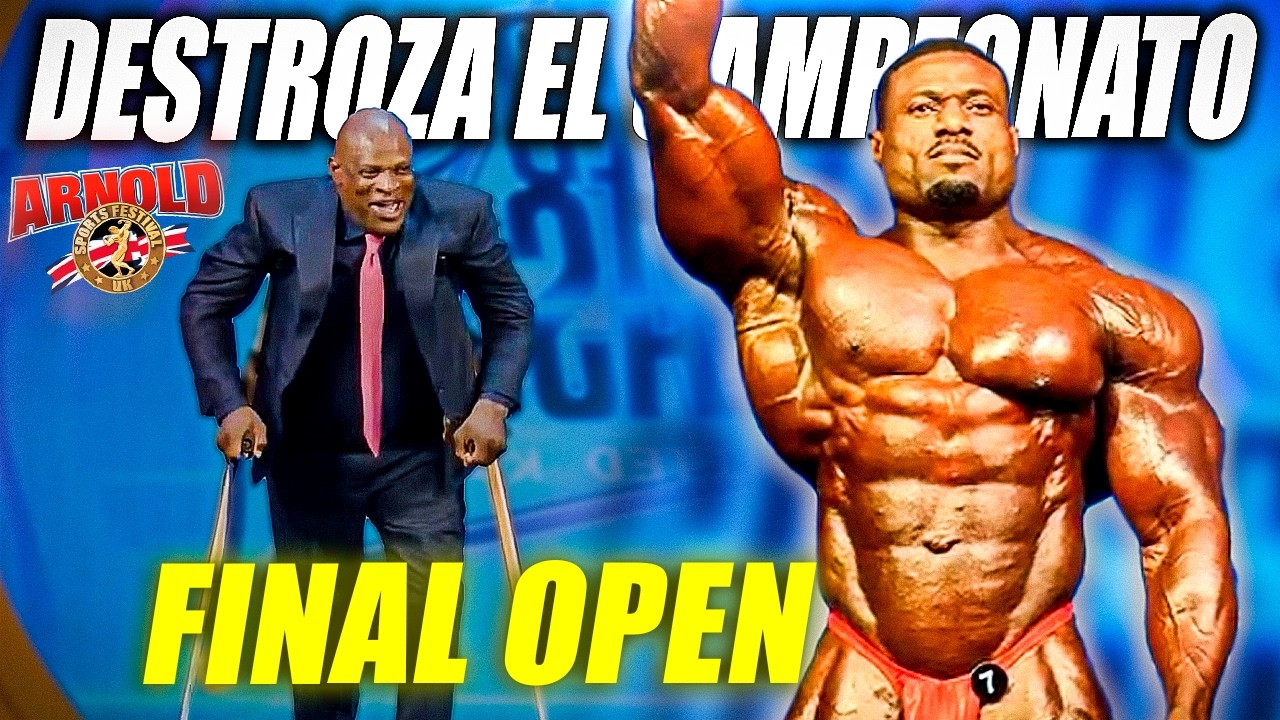 INCRE&Iacute;BLE FINAL OPEN ARNOLD CLASSIC UK | APARECE RONNIE COLEMAN - V&iacute;ctor Valdivia