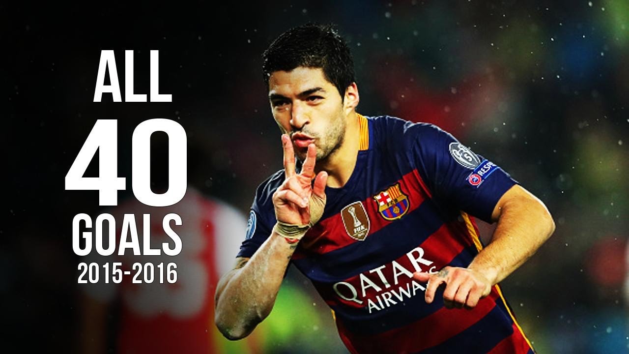 Luis Suarez - All 40 Goals 2015/2016 HD