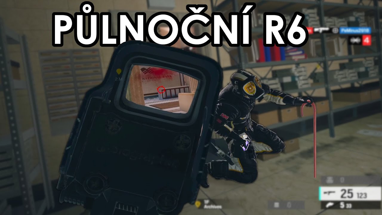 ZKUSIL JSEM HRÁT RANKEDY O PŮLNOCI | Rainbow Six Siege Full Game CZ