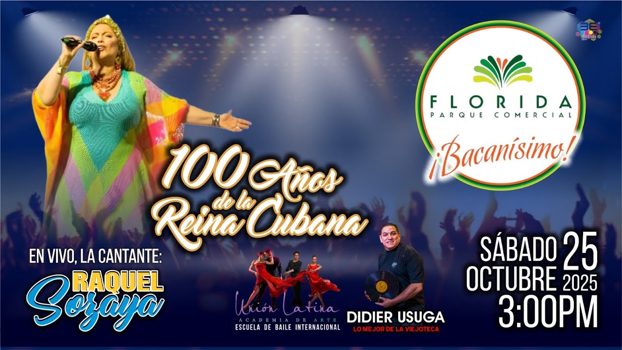 TARDE DE PORROS Y CUMBIAS EN FLORIDA (Octubre 2025) - 100 AÑOS DE CELIA CRUZ