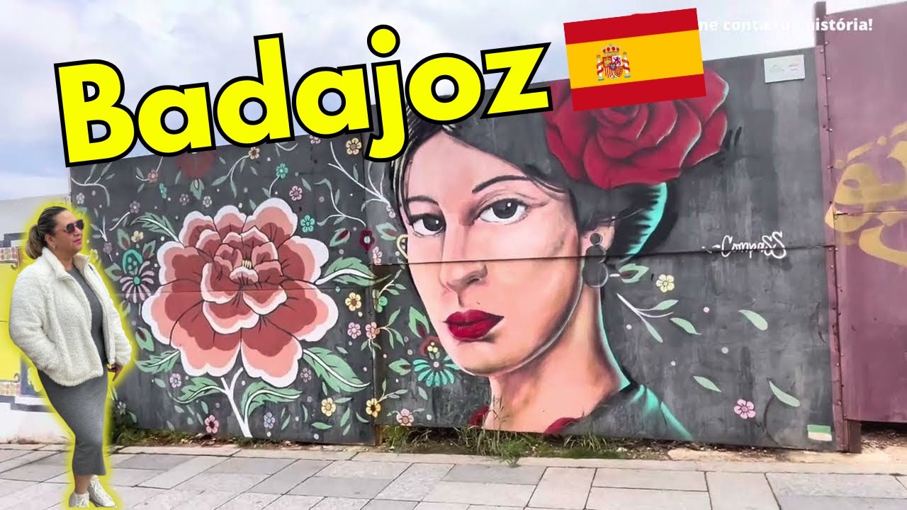CHEGAMOS NA ESPANHA ATRAVÉS DE UMA CIDADE ESPANHOLA (BADAJOZ) QUE FAZ FRONTEIRA COM PORTUGAL