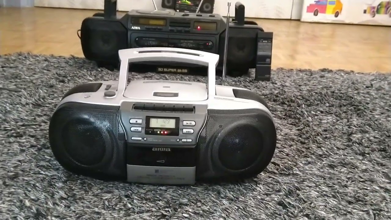 aiwa CSD ED60  radio cassette cd laser boom box