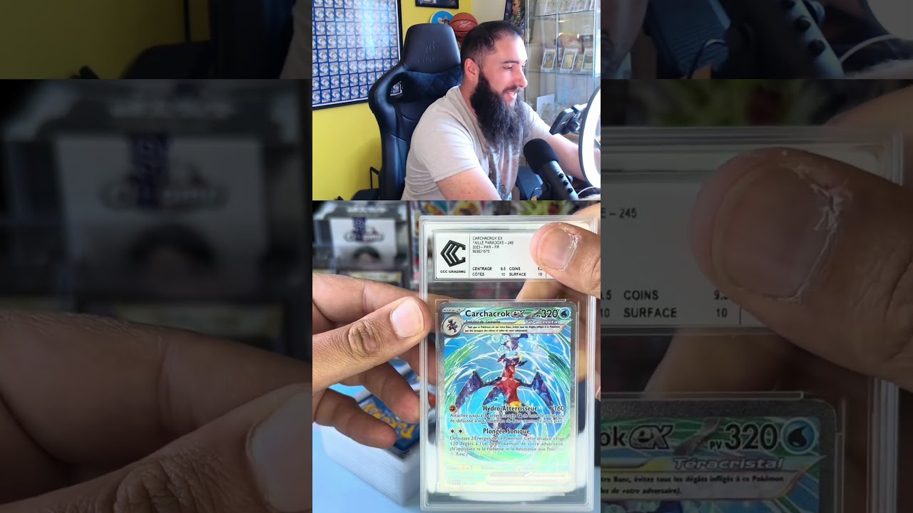 R&Eacute;CEPTION DE CARTES POK&Eacute;MON GRAD&Eacute;ES PAR CCC GRADING ! #pokemon #ccc #cartespokemon