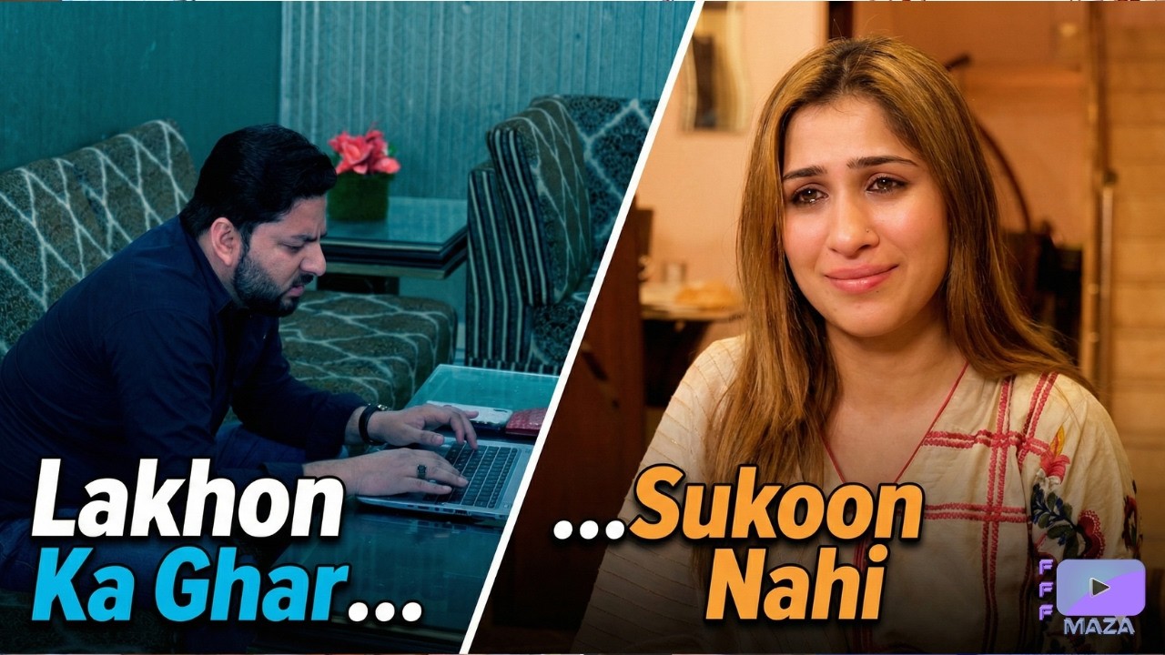 Makan Aur Ghar | Emotional Short Film | Husband Wife Relationship Story | FFF Production