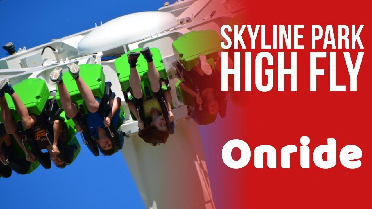 High Fly Onride - Skyline Park - NEU 2017 (HD)