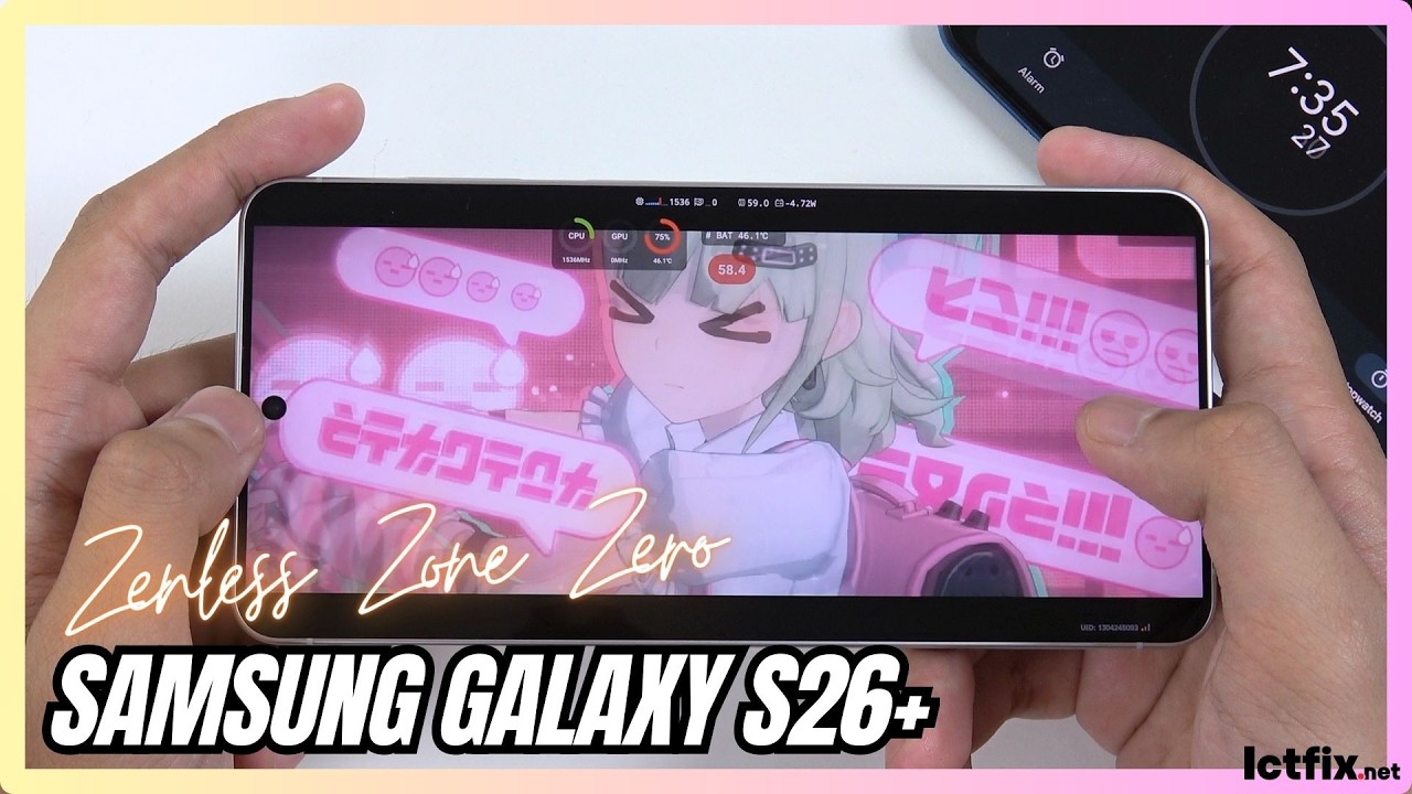 Samsung Galaxy S26 Plus Zenless Zone Zero Gaming Test | Exynos 2600, 120Hz Display