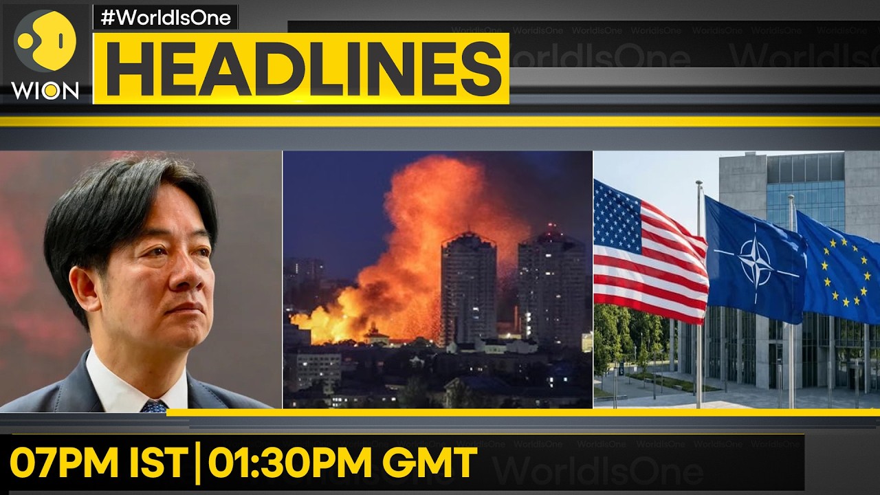 Russia-Ukraine War: Russia Fires Hundreds of Missiles and Drones | WION HEADLINES