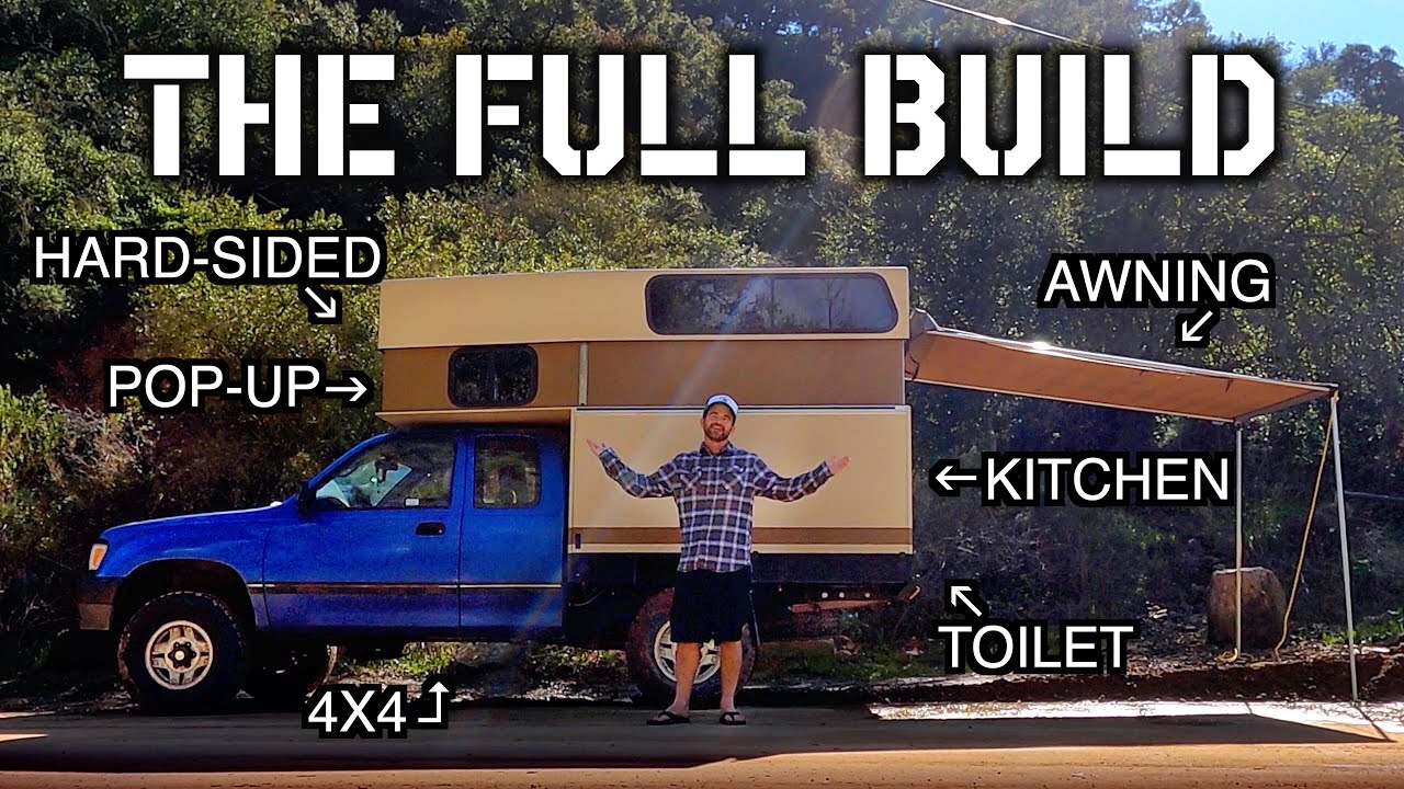 Homemade Overland Truck Camper Build | Start to Finish | Full DIY Construction