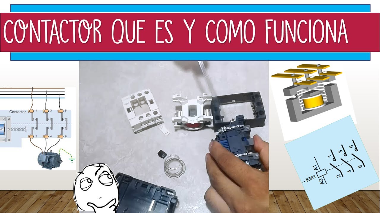 CONTACTOR  que es y como funciona.