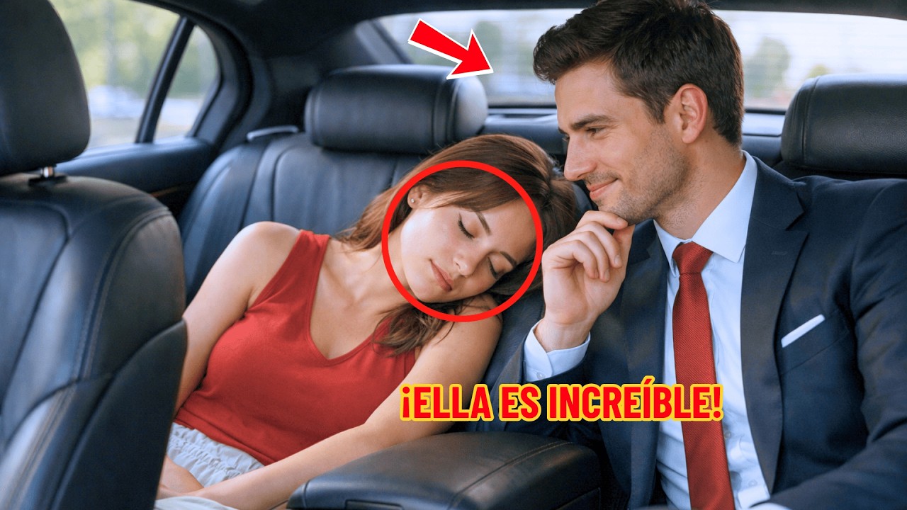 Una mujer hermosa entró en el coche equivocado… pertenecía a un padre soltero millonario.
