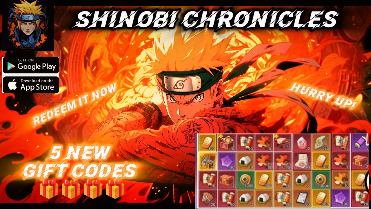 Shinobi Chronicles & All 5 Giftcodes - How To Redeem Code | Shinobi Chronicles 5 Codes