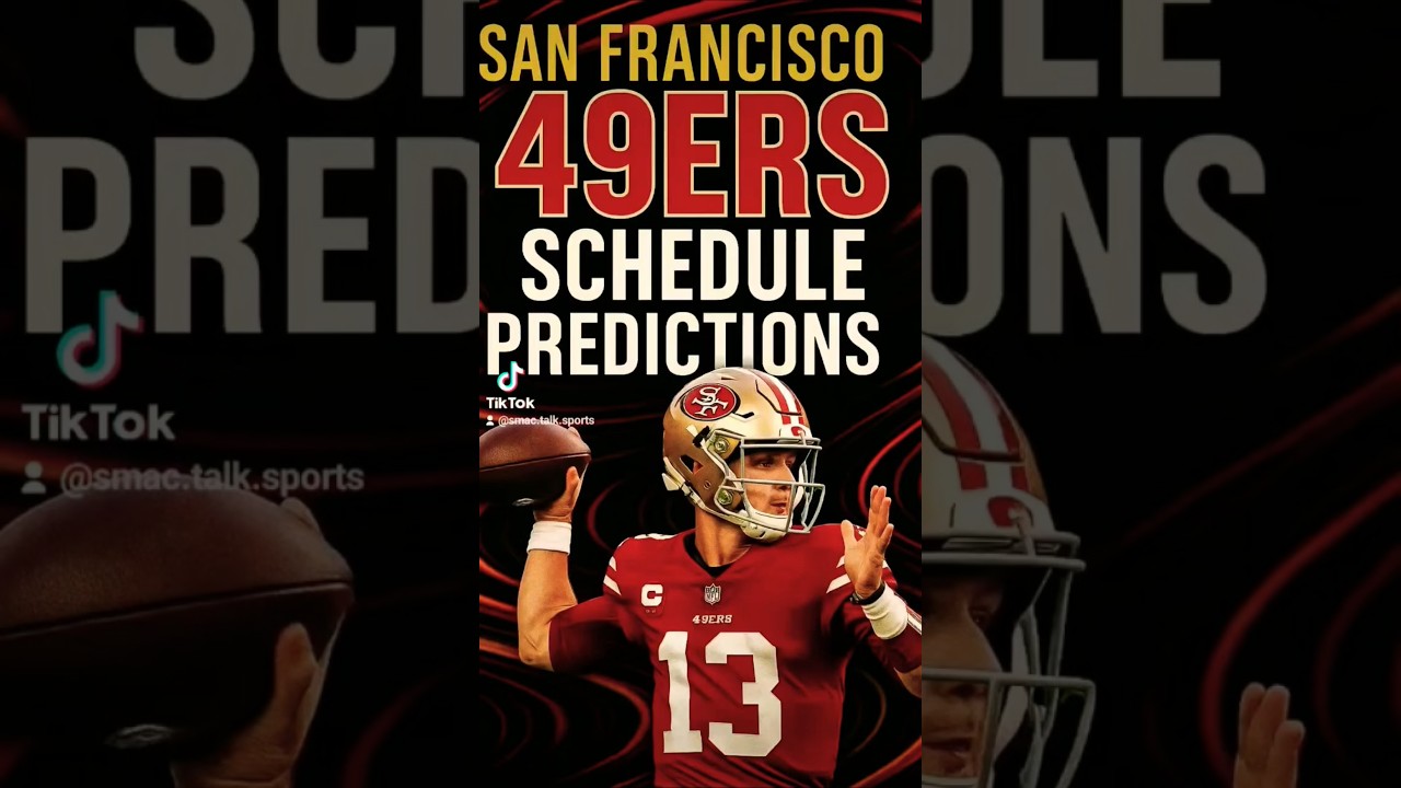 SAN FRANCISCO 49ERS NFL PREDICTIONS 2025! Here is my full 17 game NFL predictions for the 49ers. Win