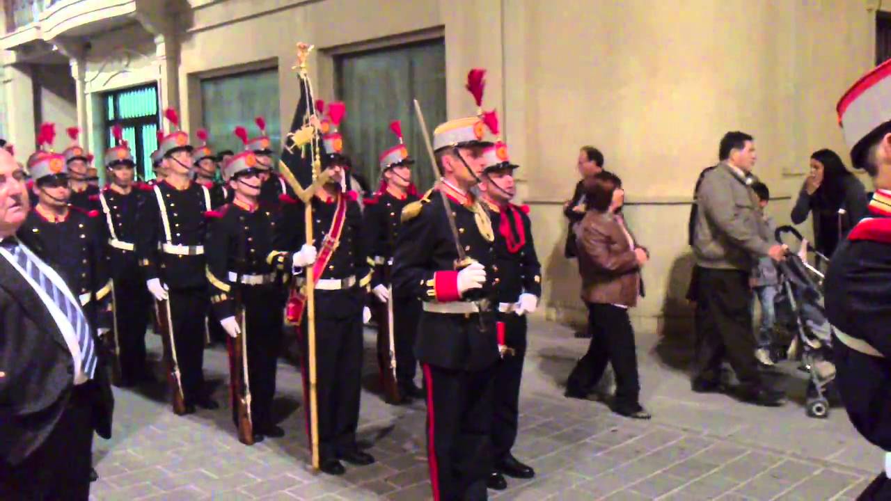 Piquete Sección de Honores - Granaderos Californios - Viernes de Dolores 2011