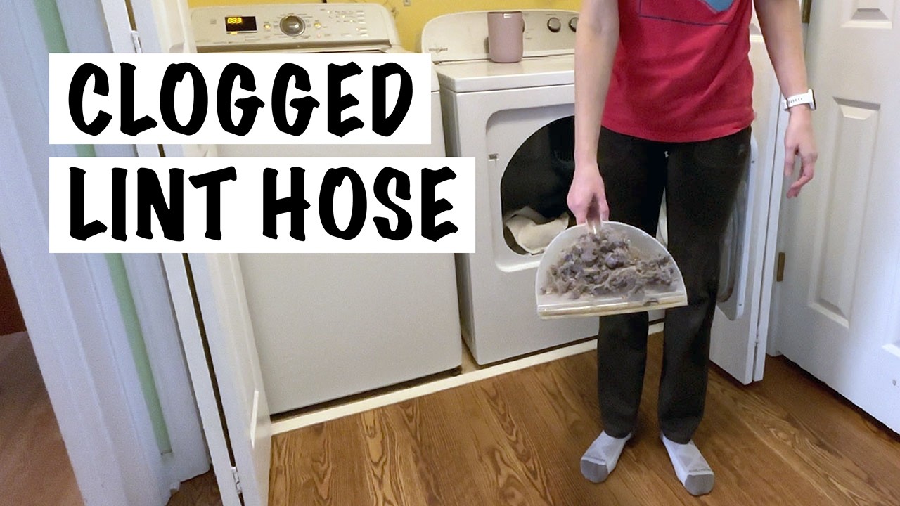Clogged Lint Close: Let's Clean It!