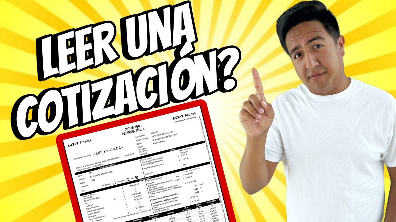 LEER UNA COTIZACI&Oacute;N DE AUTO NUEVO? Tips para comprar un auto a cr&eacute;dito