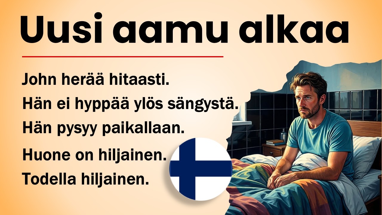 Learn Finnish with a Story | Beginner | Uusi aamu alkaa
