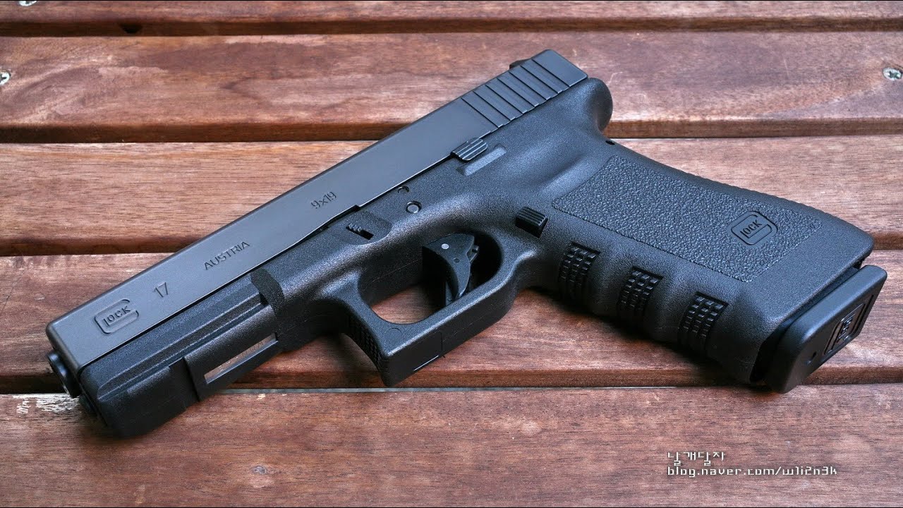 [날개달자] 글록 GLOCK 17 9mm 권총 리뷰와 실탄 사격