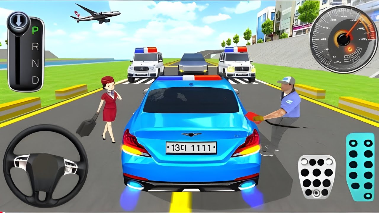 New Blue Mercedes G63 For Parking - 3d Driving Class android game || Car Game#gameplay #cargame