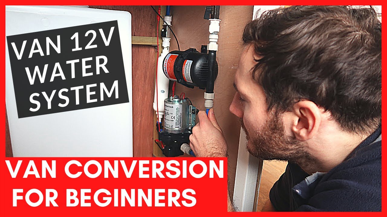 Simple 12v Van Pumped Water System DIY | Beginner Van Conversion Series UK