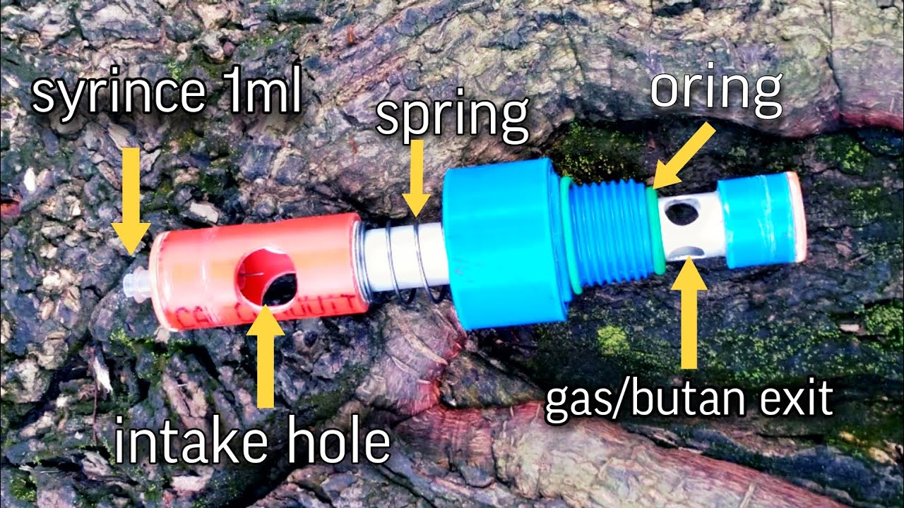 Butane/gas check valve|| #toygun #toygunonly ||Kharding Lifestyle
