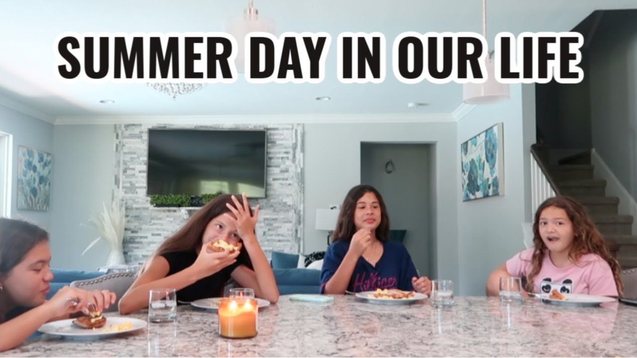 SUMMER DAY IN OUR LIFE | SISTERFOREVERVLOGS 