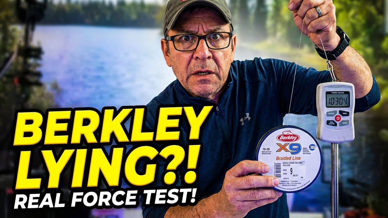 IS BERKLEY LYING TO YOU? (REAL FORCE GAUGE TEST)!!