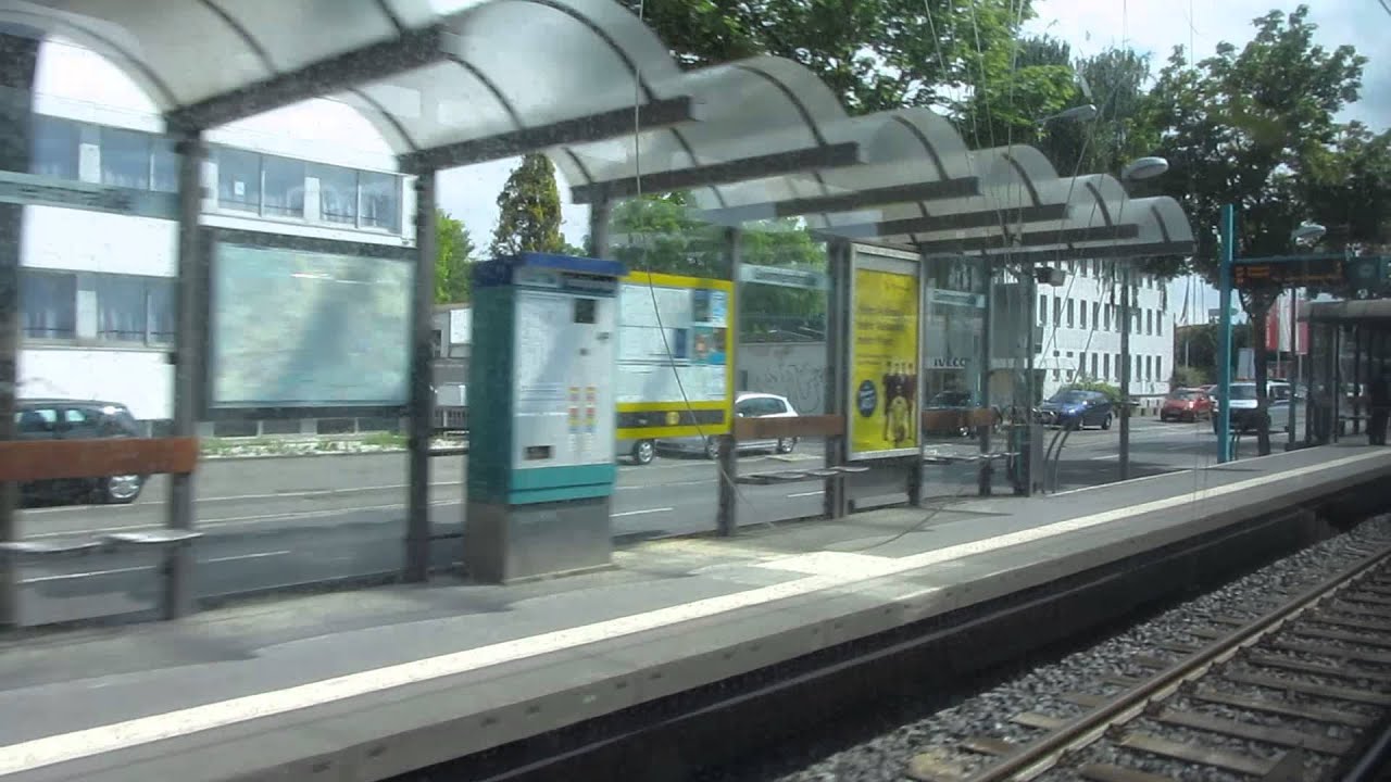 U-Bahn Frankfurt: Mitfahrt zwischen Enkheim und Eissporthalle/Festplatz (Ptb Wagen auf der Linie U7)