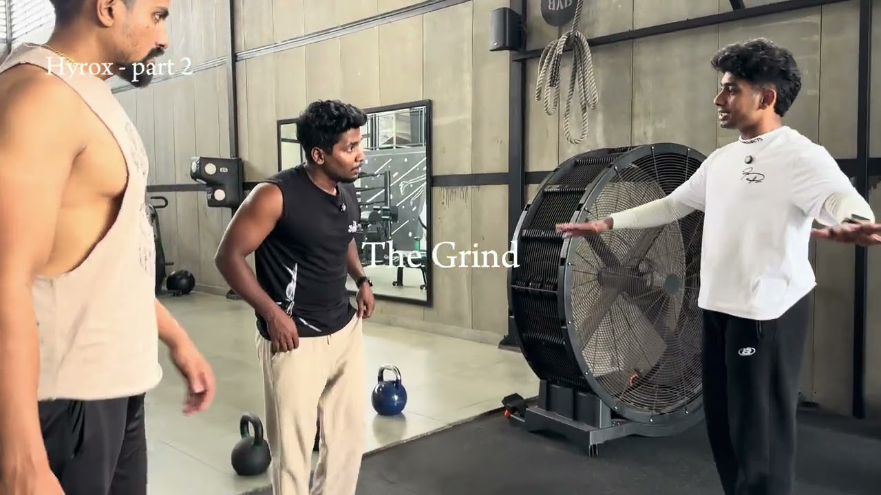 Hyrox Part 2 The Grind -  #hyrox #hyroxathlete #gym #running #runner #hyroxtraining