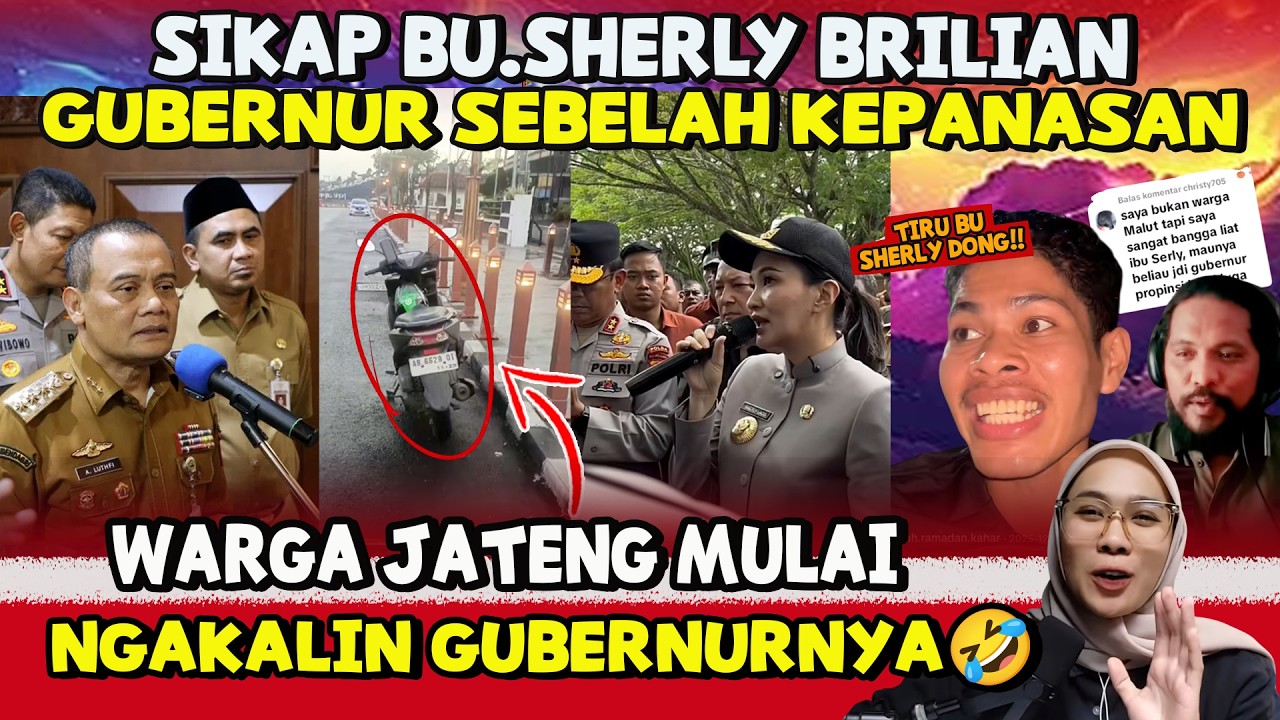 TAMPAR4N JATENG⁉️ GUB.SHERLY BERSIKAP SAAT JATENG NAIKIN PAJAK-WARGA JATENG MULAI AKALIN GUBERNUNYA