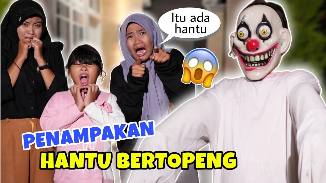 SEREM PENAMPAKAN HANTU BERTOPENG | CHIKAKU CHANNEL