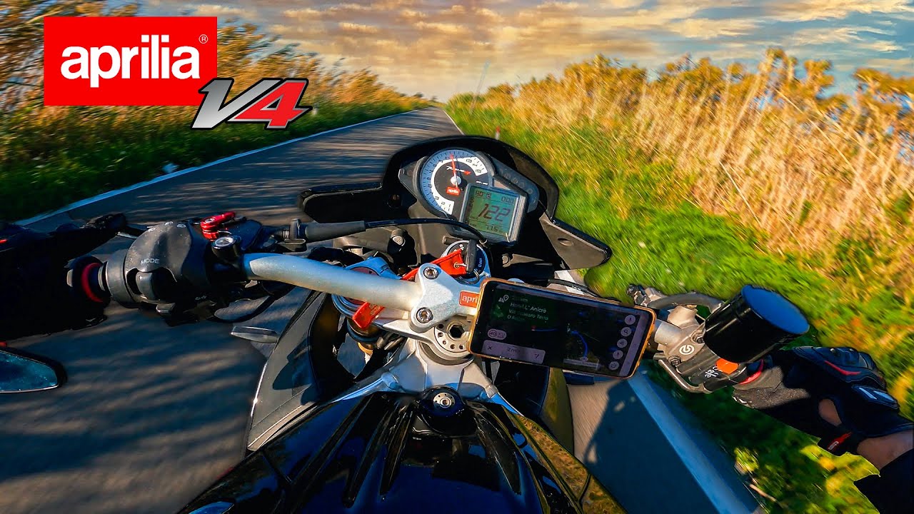 NON STA GIÙ, HYPER NAKED MOSTRUOSA ! Aprilia Tuono V4 Test