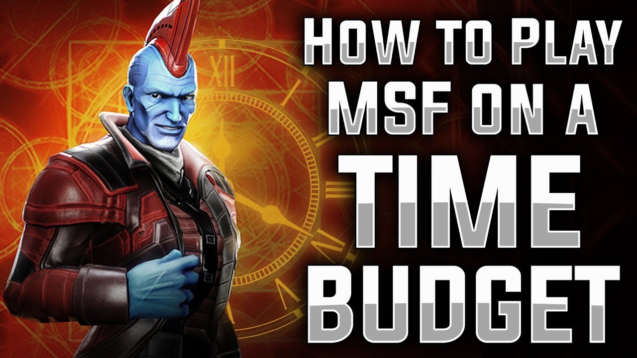 How to Play MSF on a Time Budget - MARVEL Strike Force