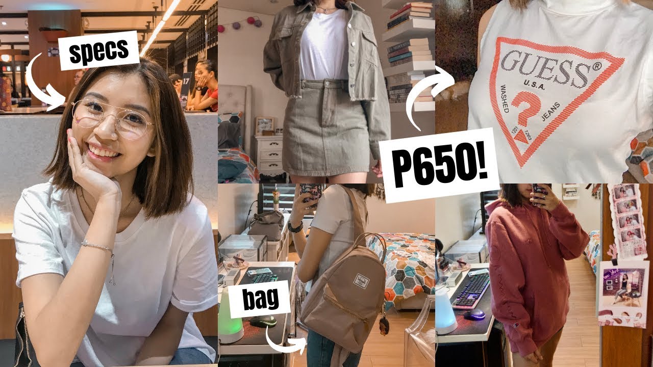 back to school clothing haul! (specs, bag and more!) | Ann V