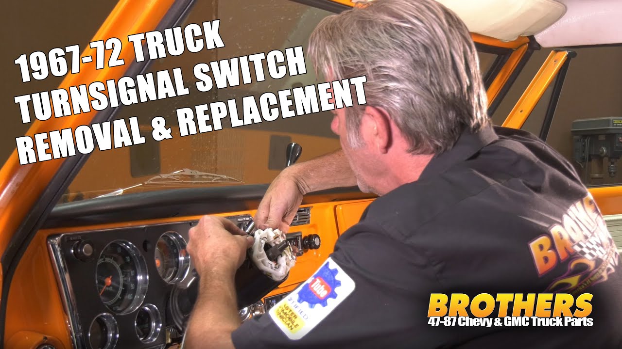 1967-72 Chevy & GMC Truck Turn Signal Switch Install / Tilt or Standard Column