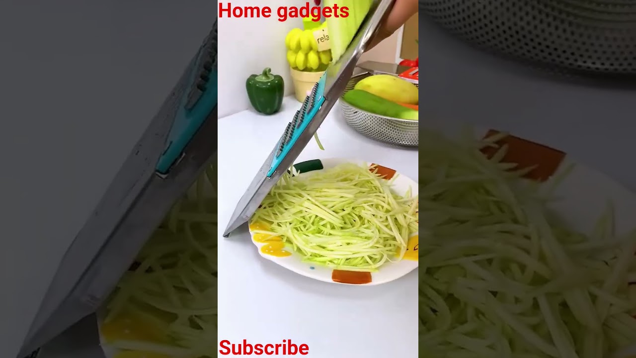 A product a hundred times better than a kitchen knife! shreds vegetables quickly and evenly 