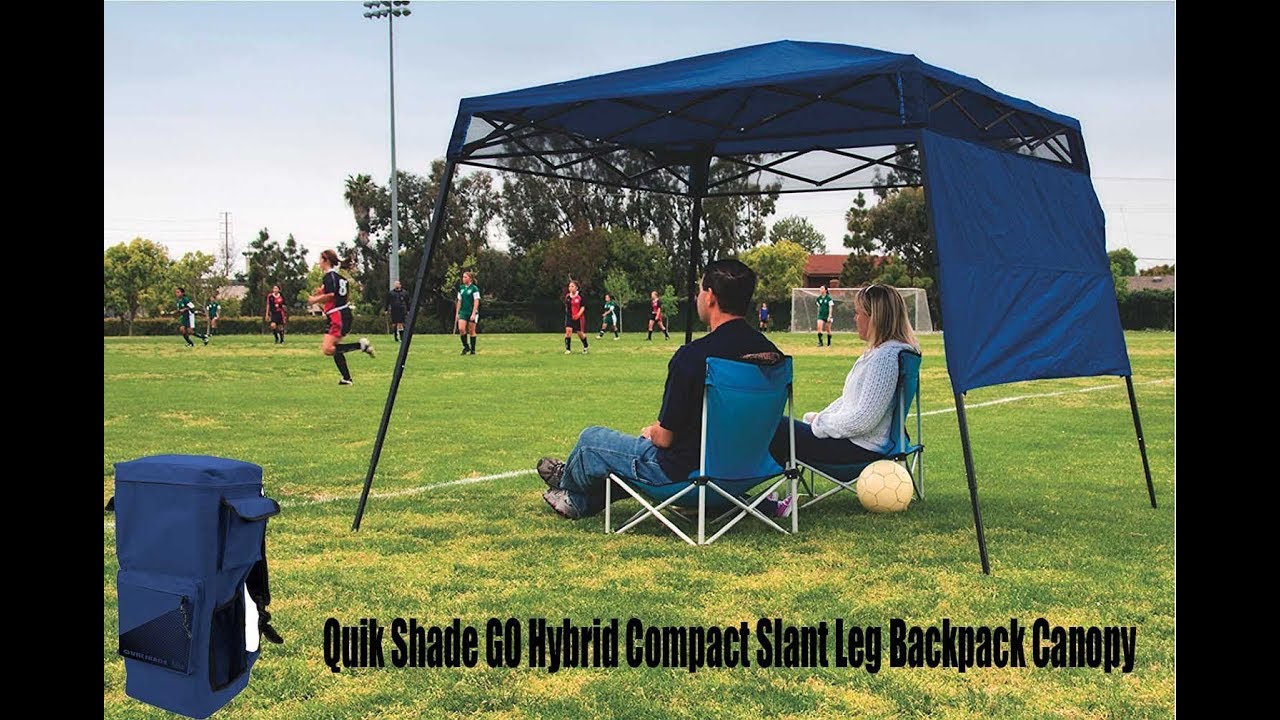 Quik Shade GO Hybrid Compact 7 x 7-Foot || Shade Anytime Anywhere